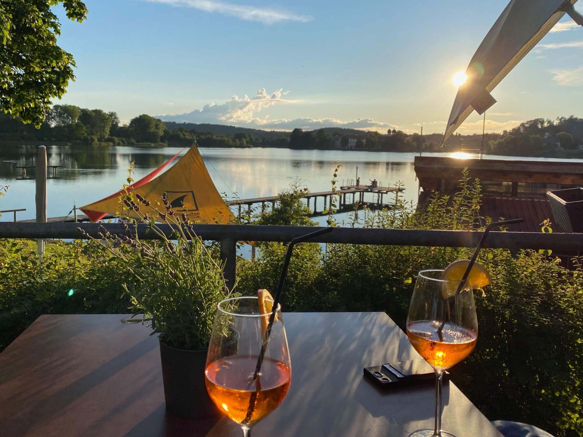 Sundowner am Klostersee