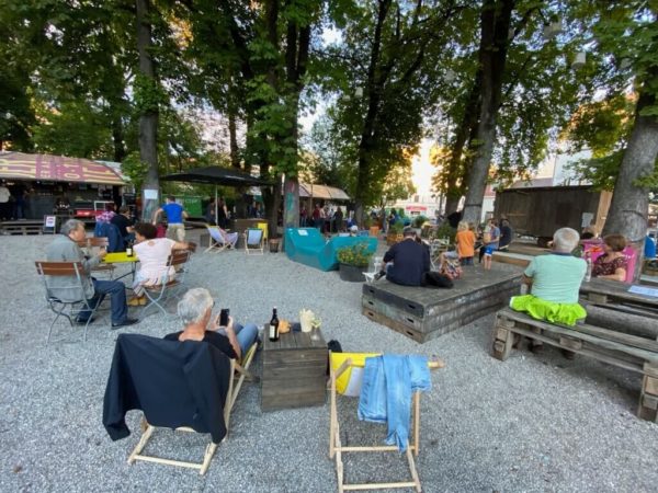 Biergarten am Giesinger Grünspitz