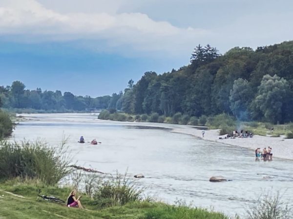 Abendstimmung an der Isar