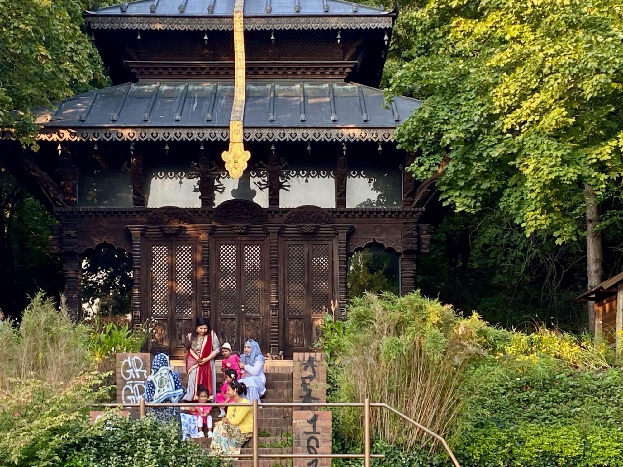 Asien in München: Nepaltempel im Westpark