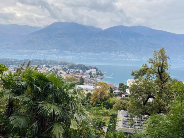 Blick auf Ascona und den Lago Maggiore