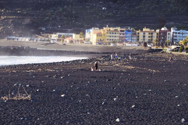 Lavastrand in Puerto de Tazacorte