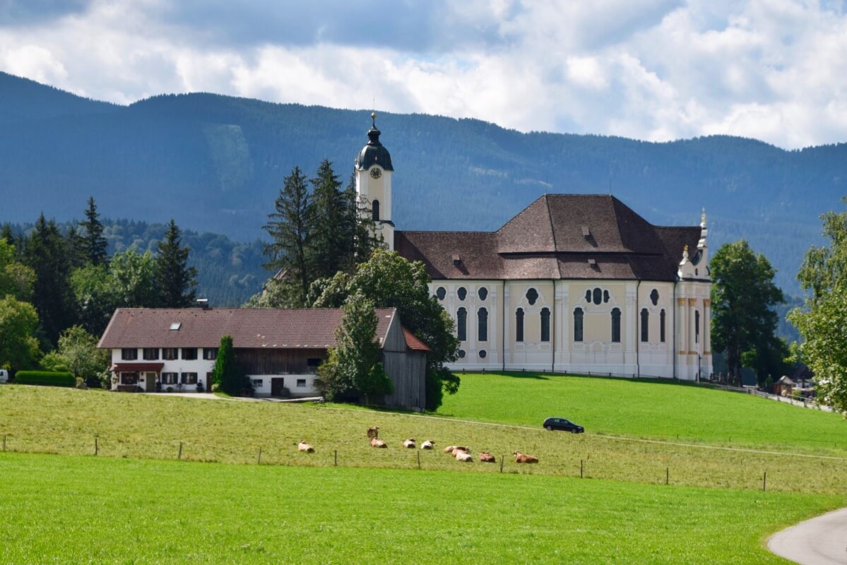 Die Wieskirche im Pfaffenwinkel