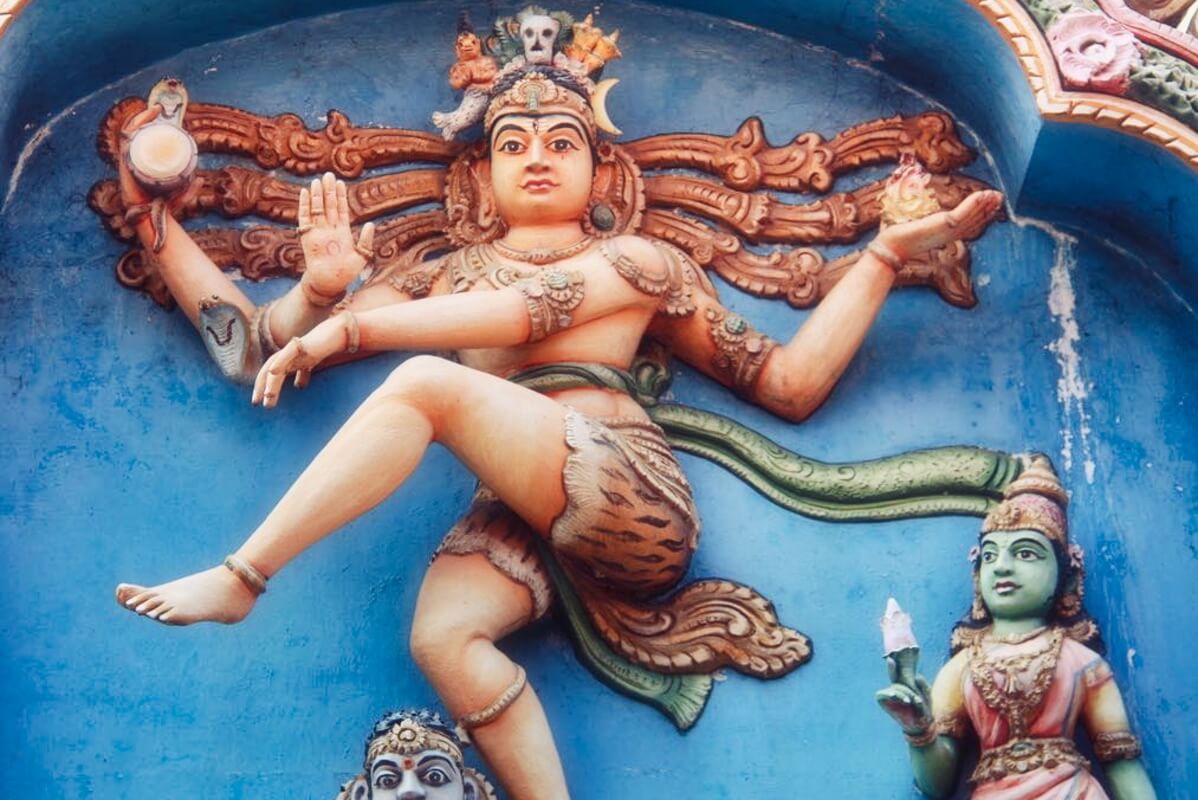 Sri Lankas Norden: Tanzender Shiva am Hindutempel
