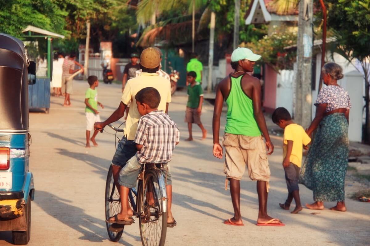 Sri Lankas Norden: Straßenszene in Jaffna