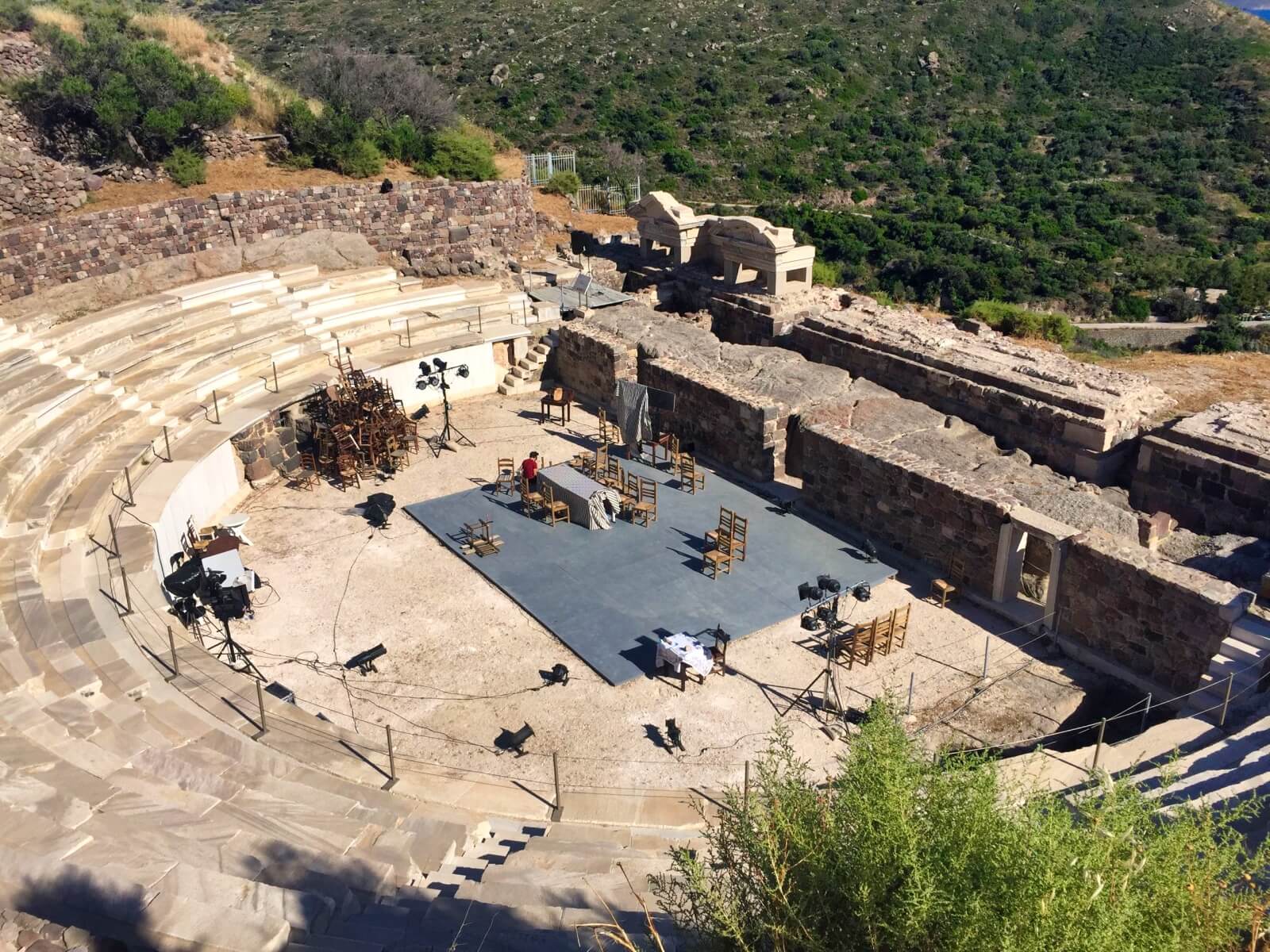 Griechisches Theater von Tripiti