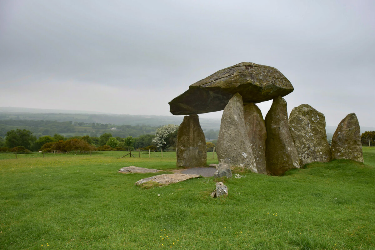 Roadtrip durch Wales: Dolmen, Presili Mountains