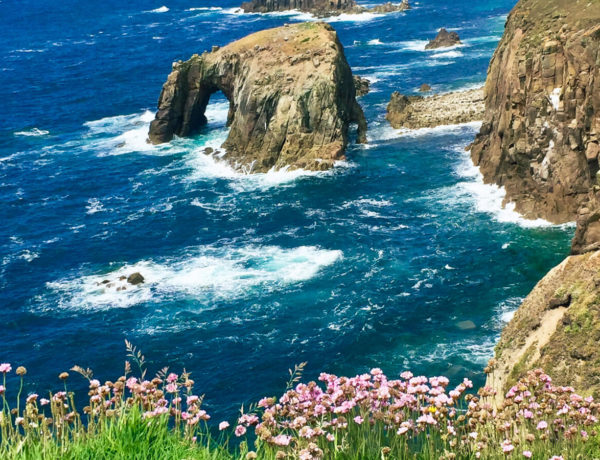 Lieblingsplätze in Cornwall: Felsen an der Küste von Land's End