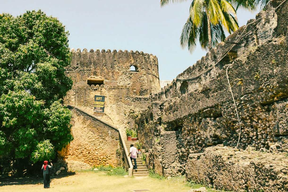 sansibar stone town fort |