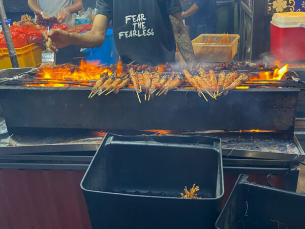 singapur food lau pa sat satay 2 |