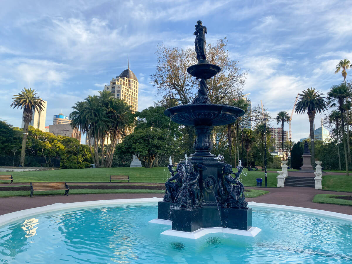 neuseeland auckland saint james park |