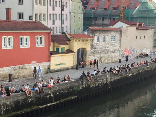 Sehenswürdigkeiten in Regensburg: Donauufer