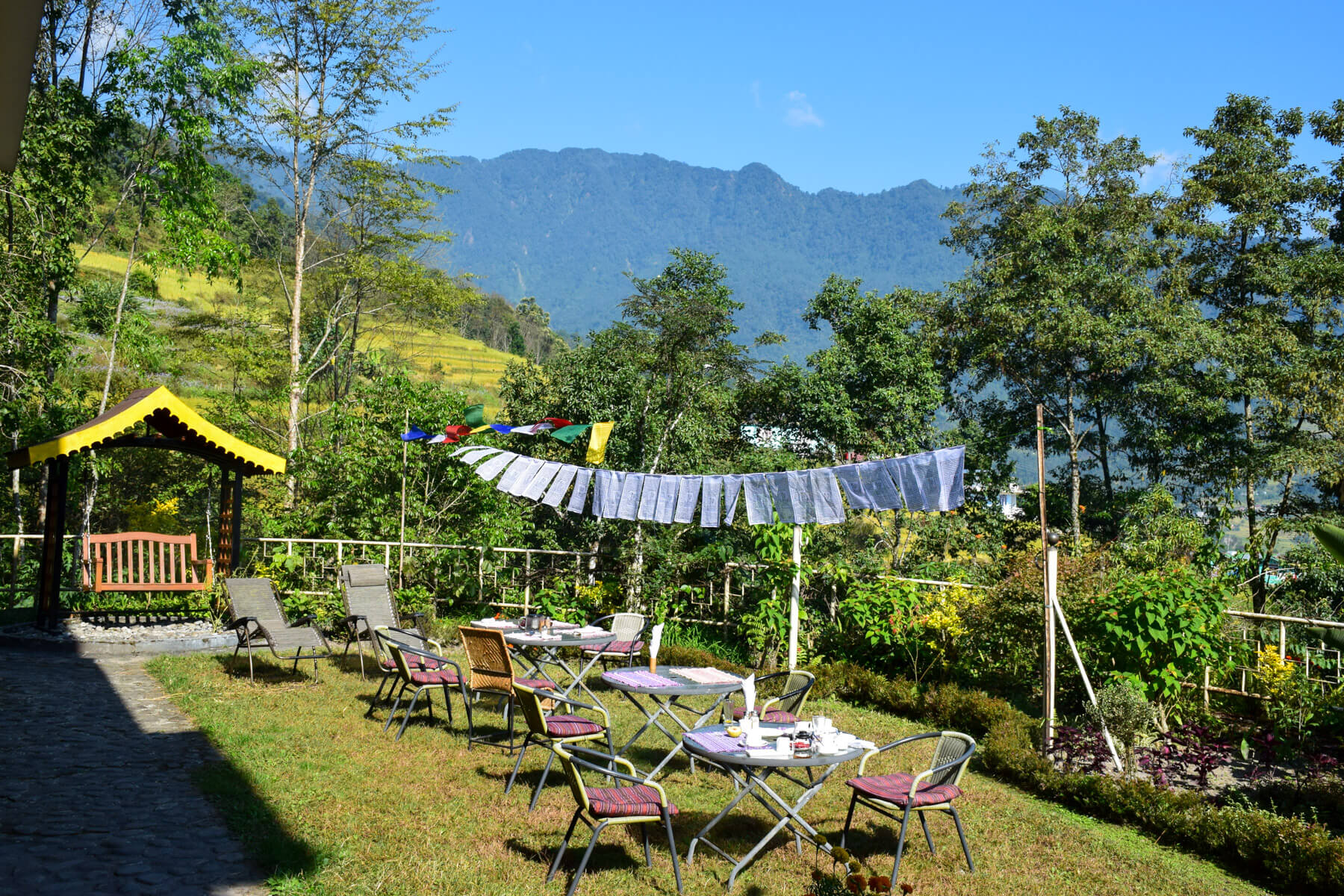 Reise nach Sikkim: Bamboo Retreat bei Gangtok