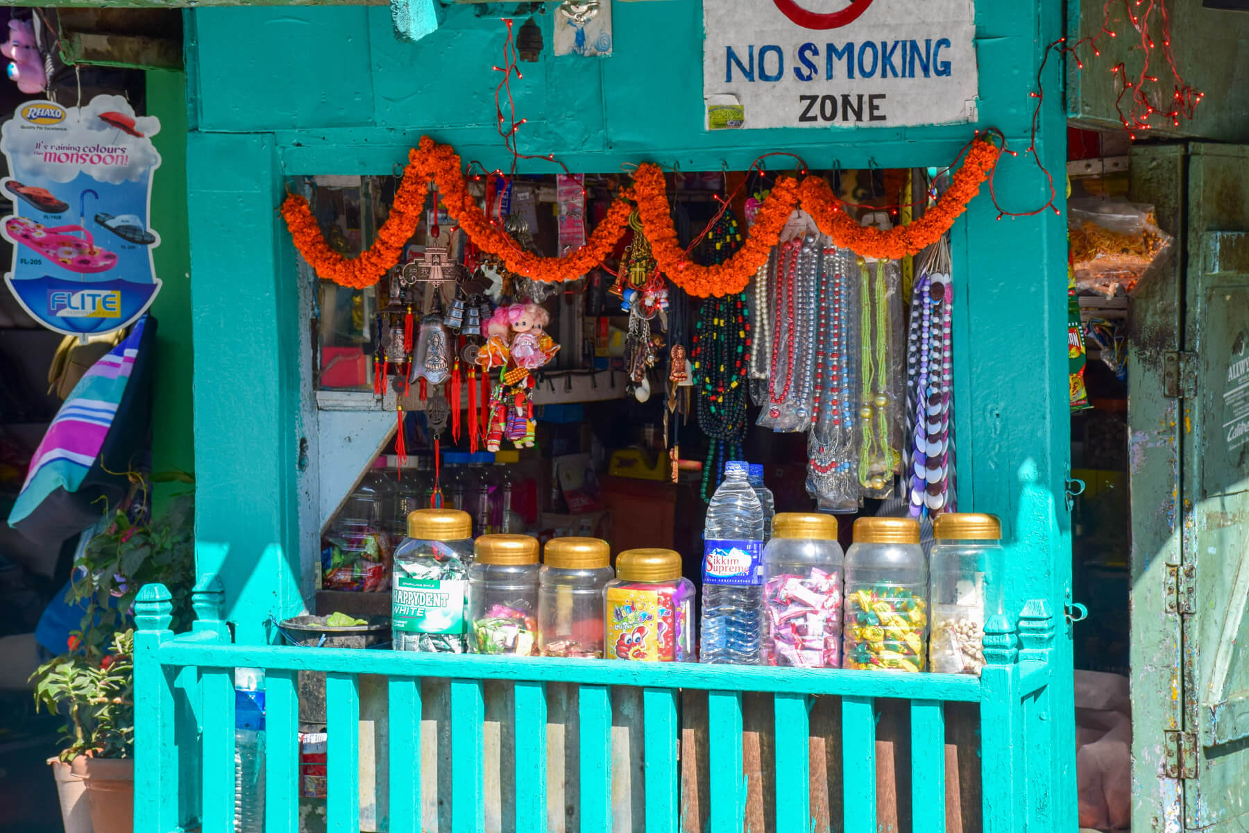 Reise nach Sikkim: MG Road in Gangtok