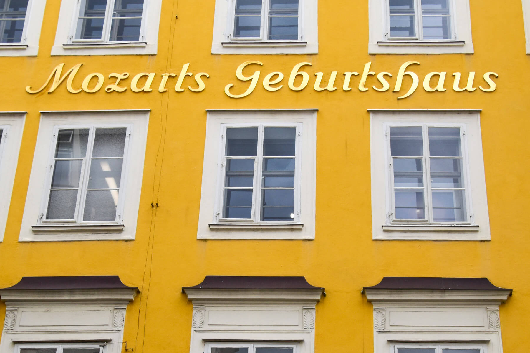 Sehenswürdigkeiten von Salzburg: Mozarts Geburtshaus