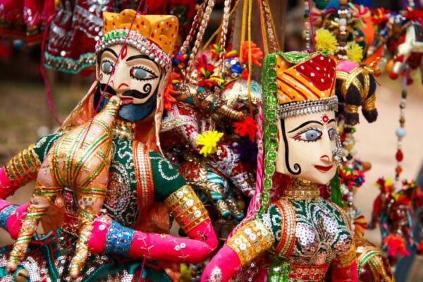 Goa – Indien für Anfänger: Marionetten auf dem Hippiemarkt