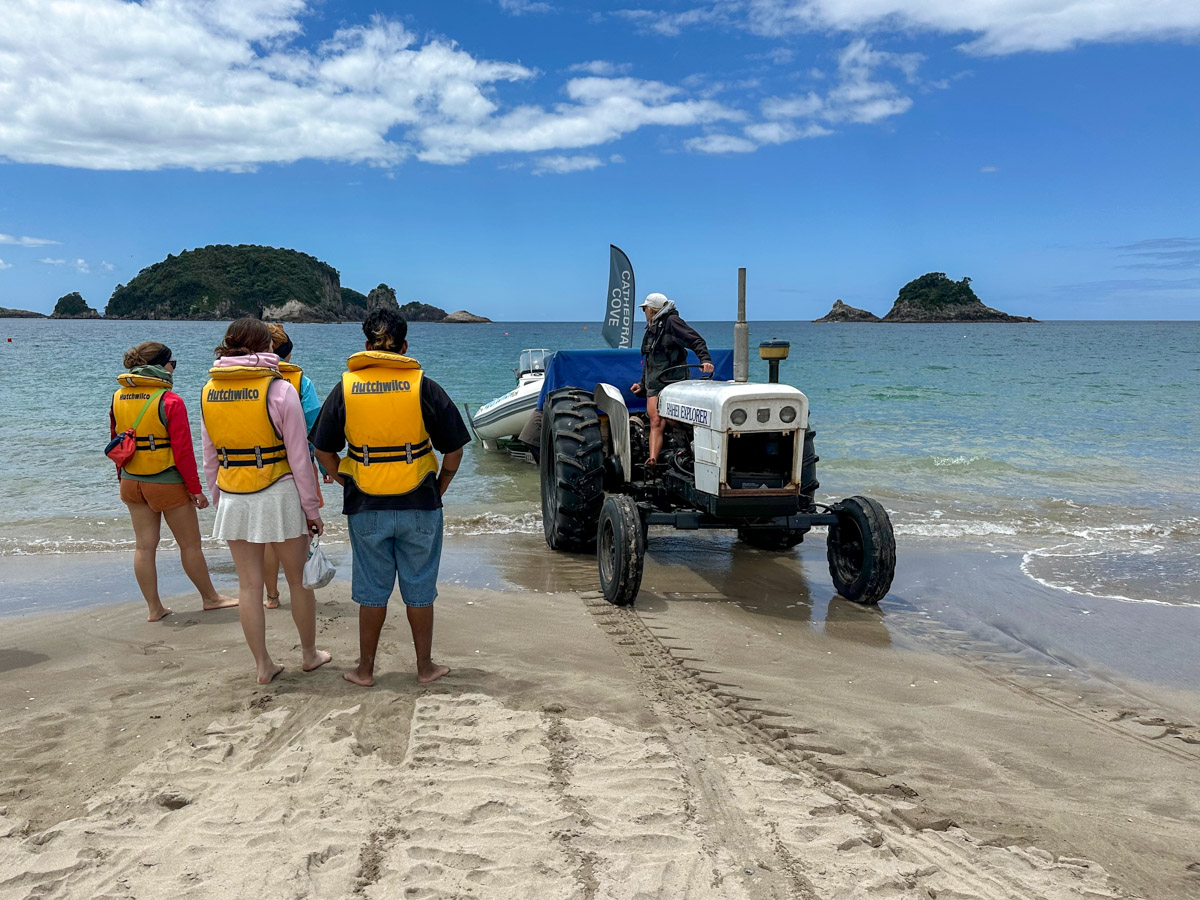 Coromandel Peninsula, Neuseeland: Hahei Marine Reserve
