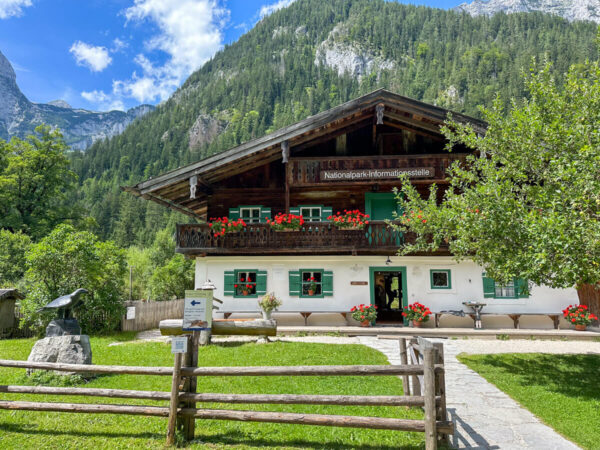 Sehenswürdigkeiten in Berchtesgaden: Infostelle im Nationalpark 