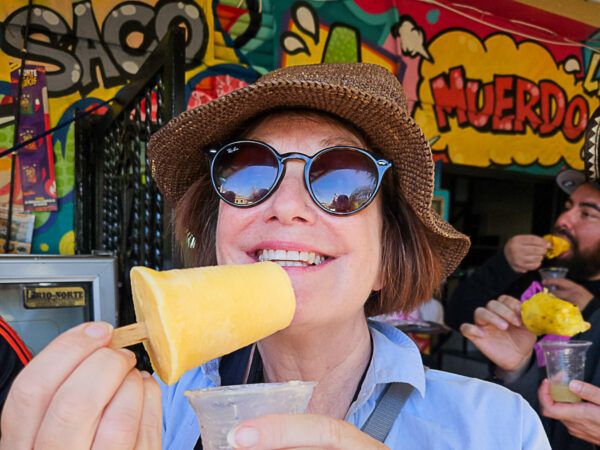 Eisprobe auf der Street Food Tour