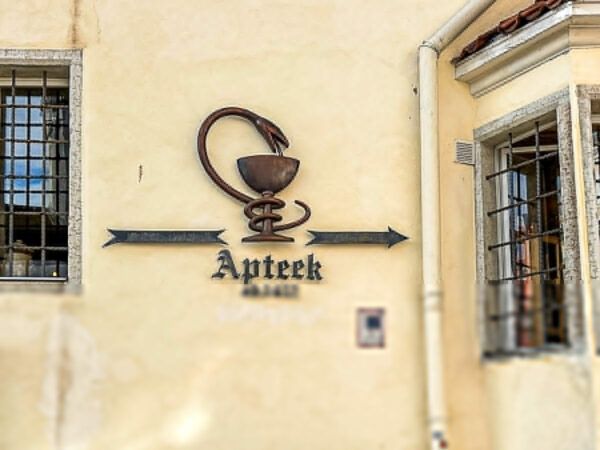 Logo einer Apotheke aus dem Jahr 1422